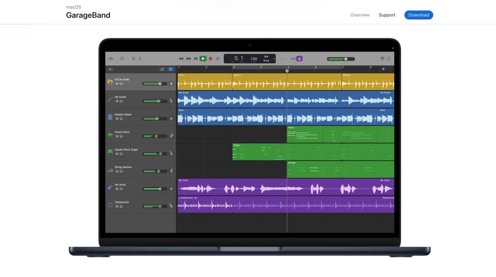 Garageband for Apple